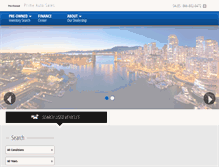 Tablet Screenshot of primeautosales.com